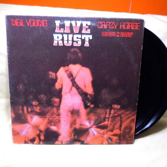 ~~~ NEIL YOUNG & CRAZY HORSE ~~~ LIVE RUST  /  2 Records - Picture 1 of 1